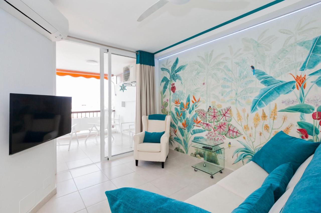 First Line Sea, Luxury Penthouse, Sea And Sunset View Vivenda Vacational Guayero 618 Apartamento Los Cristianos  Exterior foto