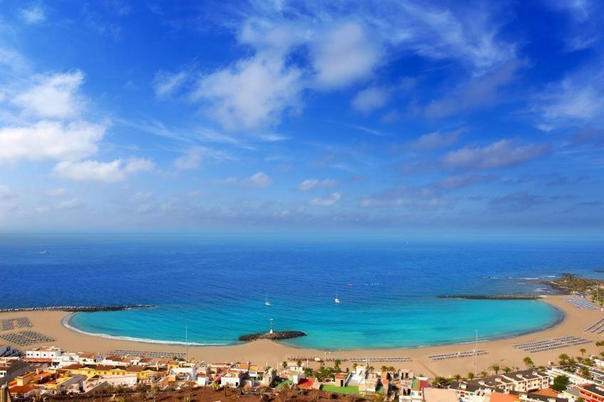 First Line Sea, Luxury Penthouse, Sea And Sunset View Vivenda Vacational Guayero 618 Apartamento Los Cristianos  Exterior foto